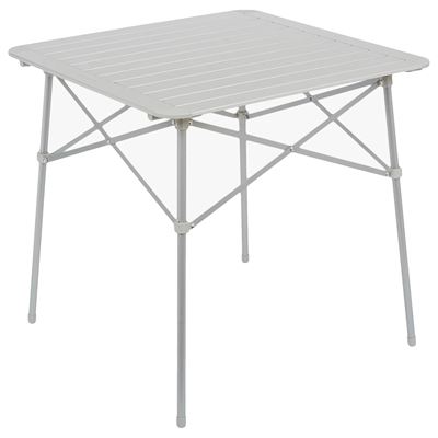 Stôl skladací lamelový ALU 70x70cm