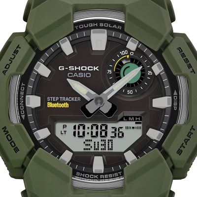Pánske športové hodinky GA-B010 ZELENÉ G-SHOCK GA-B010-3A 5