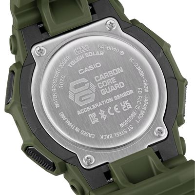 Pánske športové hodinky GA-B010 ZELENÉ G-SHOCK GA-B010-3A 2