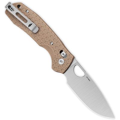 Nôž zatvárací CROSSBOLT hladké ostrie TAN HONEY BADGER KNIVES HB6002 2