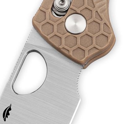 Nôž zatvárací CROSSBOLT hladké ostrie TAN HONEY BADGER KNIVES HB6002 4