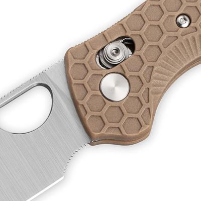 Nôž zatvárací CROSSBOLT hladké ostrie TAN HONEY BADGER KNIVES HB6002 5