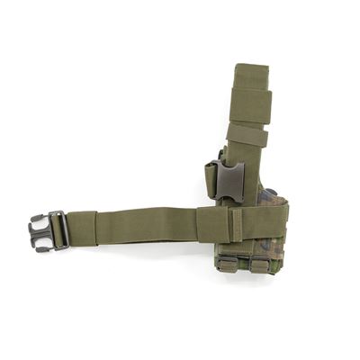 Puzdro OSSR pištoľové CZ P-09 s UNI väzbou a stehenným panelom vz.07 DIGITAL LES