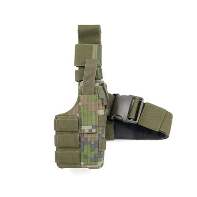 Puzdro OSSR pištoľové CZ P-09 s UNI väzbou a stehenným panelom vz.07 DIGITAL LES