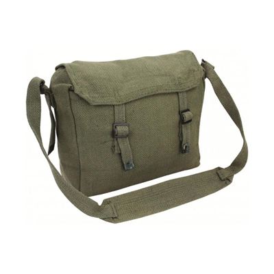 Taška cez rameno WEBBING HAVERSACK 45 l ZELENÁ