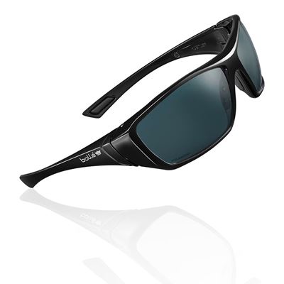 Okuliare taktické BOLLE HUSTLER Polarized ČIERNE
