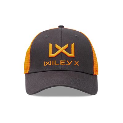 Čiapka baseball ORANŽOVÉ logo WILEY X ŠEDÁ/ORANŽOVÁ WILEY X J915-W 2