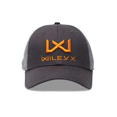 Čiapka baseball ORANŽOVÉ logo WILEY X ŠEDÁ WILEY X J932-W 2