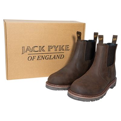 Kožené topánky SHIRES DEALER HNEDÉ JACK PYKE JBOOSHDL 6