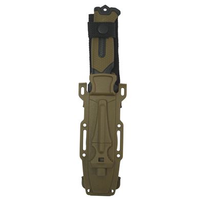 Nôž s pevnou čepeľou ADVENTURE BUSHCRAFT s kresadlom