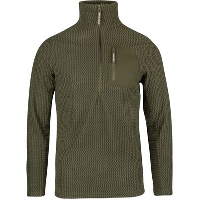 Mikina ľahká Z FLEECE PULLOVER OLIV