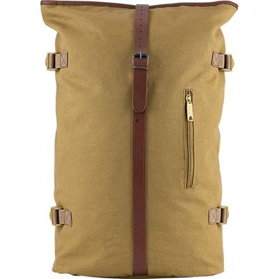 Ruksak FOLD TOP plátený PIESKOVÝ