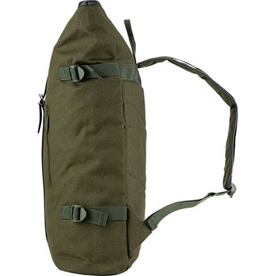 Ruksak FOLD TOP plátený ZELENÝ