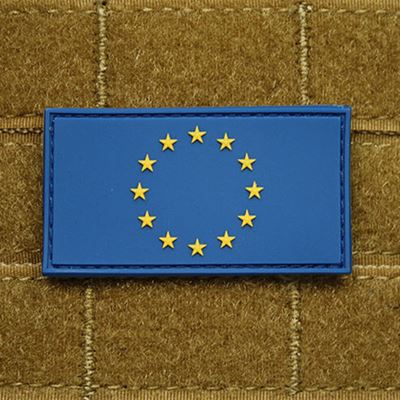 Nášivka zástava EU plast FAREBNÁ