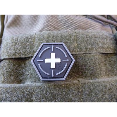 Nášivka MEDIC RED CROSS plastová velcro SWAT