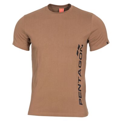 Tričko PENTAGON VERTICAL COYOTE