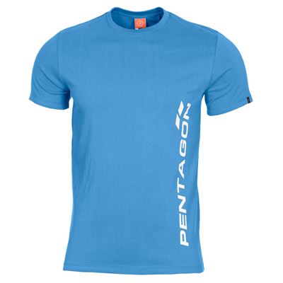 Tričko PENTAGON VERTICAL PACIFIC BLUE