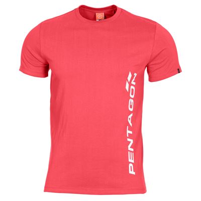 Tričko PENTAGON VERTICAL LAVA RED