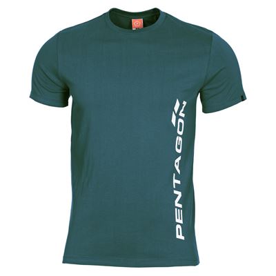 Tričko PENTAGON VERTICAL PETROL BLUE