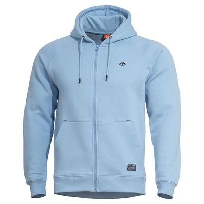 Mikina PHAETON ZIP s kapucňou LAGOON BLUE