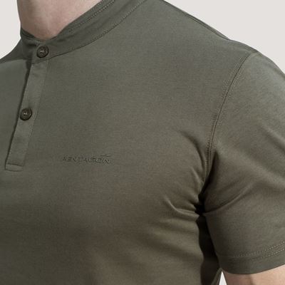 Tričko ROMEO HENLEY 2.0 s krátkym rukávom RAL 7013 PENTAGON K09050-06E 5