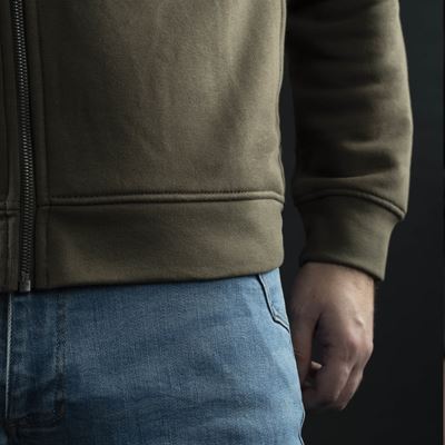 Mikina HIGHNECK so zipsom RAL 7013 PENTAGON K09052-06E 4