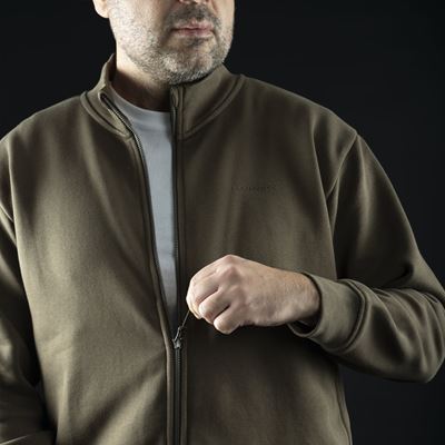 Mikina HIGHNECK so zipsom RAL 7013 PENTAGON K09052-06E 3