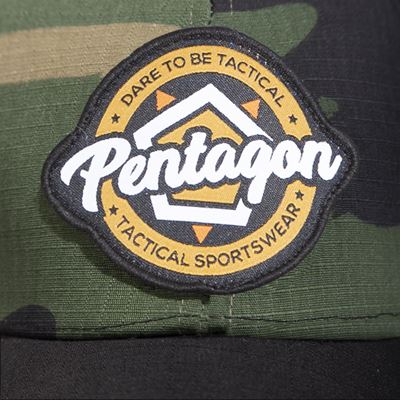 Čiapka so sieťkou logo PENTAGON WOODLAND/ČIERNA