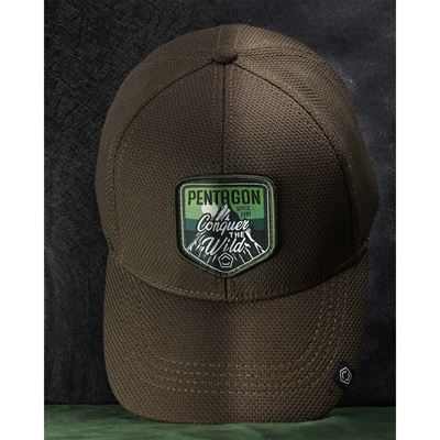 Čiapka baseball CONQUER MESH BB RAL 7013 PENTAGON K13073-06E 5