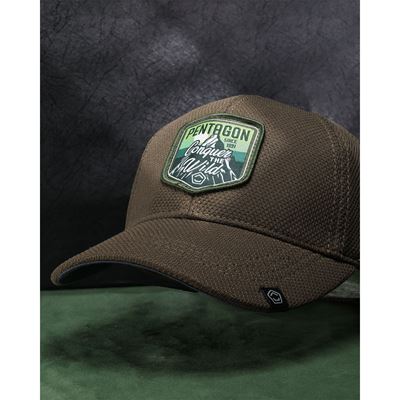 Čiapka baseball CONQUER MESH BB RAL 7013 PENTAGON K13073-06E 3