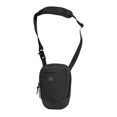 Taška cez rameno CONSUL VERTICAL SLING ČIERNÁ