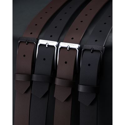 Opasok MONTE so STRIEBORNOU prackou 35 mm ČIERNY PENTAGON K17140-STL-01 3