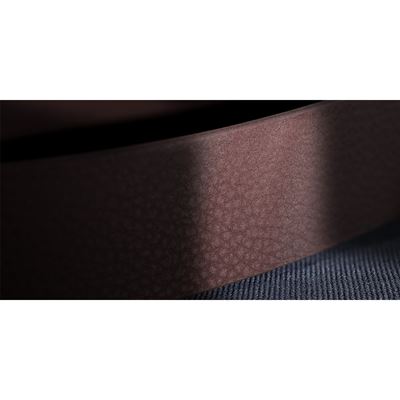 Opasok MONTE so STRIEBORNOU prackou 35 mm VÍNOVÝ PENTAGON K17140-STL-10 7