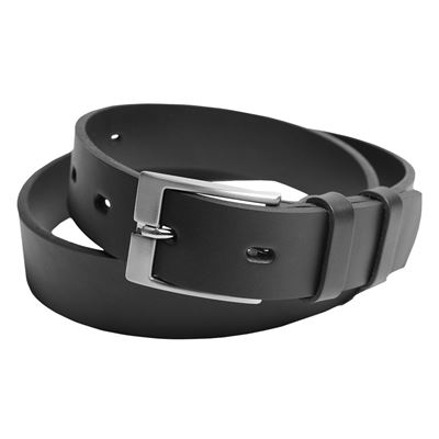 Kožený opasok na nohavice ESP 3,5 cm ČIERNY