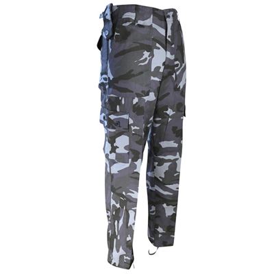 Nohavice KOMBAT MIDNIGHT BLUE CAMO