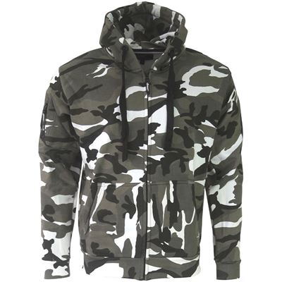 SPEC-OPS maskovaná mikina s kapucňou URBAN CAMO METRO