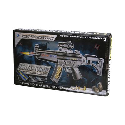 Hračka puška MP5 (804B-1) plastová 49 cm KOMBAT 804B-1 4