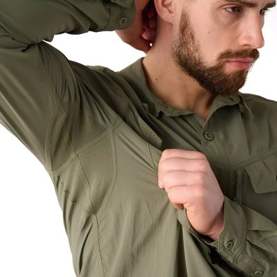 Košeľa CANOPY JUNGLE dlhý rukáv OLIVE GREEN Helikon-Tex® KO-CJS-NL-02 13