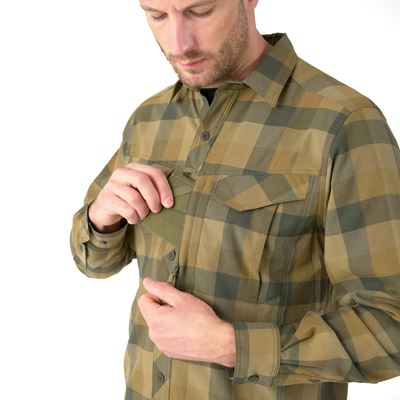 Košeľa DEFENDER Mk.2 Nylon Sorona® dl. rukáv BAYOU MOSS Helikon-Tex® KO-DF2-NS-2S 2