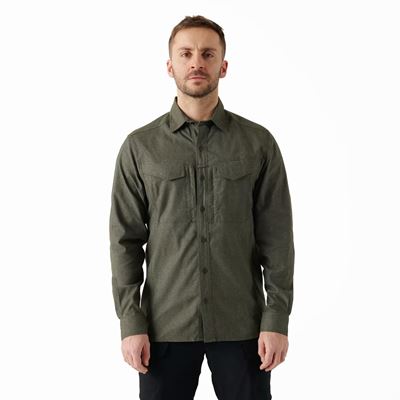 Košeľa DEFENDER Mk2 PILGRIM kockovaná MOSS GREEN DENIM Helikon-Tex® KO-DPG-SR-1U 2