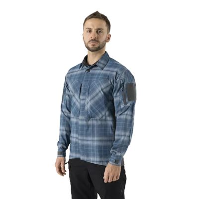 Košeľa MBDU WESTERN BLUE PLAID