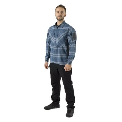 Košeľa MBDU WESTERN BLUE PLAID