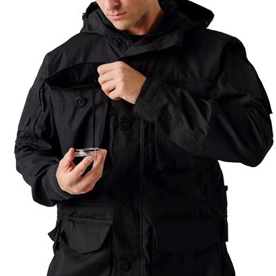 Bunda RECON SMOCK DuraCanvas® ČIERNÁ Helikon-Tex® KU-RSJ-DV-01 11