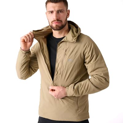 Bunda WOLFHOUND LITE s kapucňou KHAKI Helikon-Tex® KU-WHH-NL-13 5