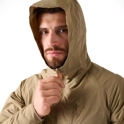 Bunda WOLFHOUND LITE s kapucňou KHAKI Helikon-Tex® KU-WHH-NL-13 4