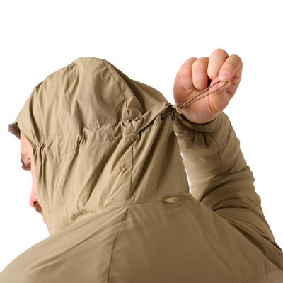 Bunda WOLFHOUND LITE s kapucňou KHAKI Helikon-Tex® KU-WHH-NL-13 3