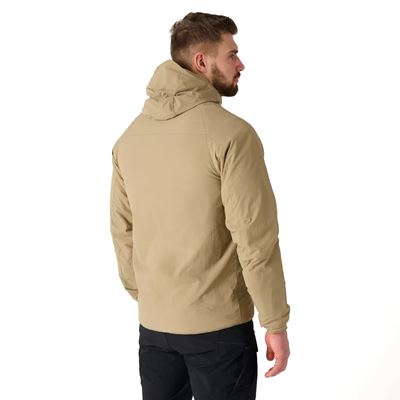 Bunda WOLFHOUND LITE s kapucňou KHAKI Helikon-Tex® KU-WHH-NL-13 16