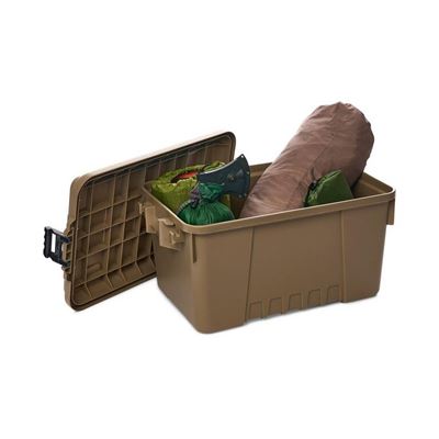 Debna/box prepravný SPORTMAN'S TRUNK 45 l plast DESERT TAN