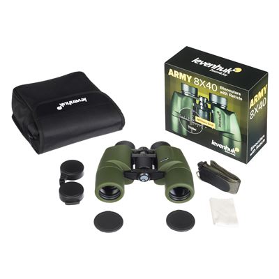 Ďalekohľad 8x40 ARMY s hľadáčikom ZELENÝ