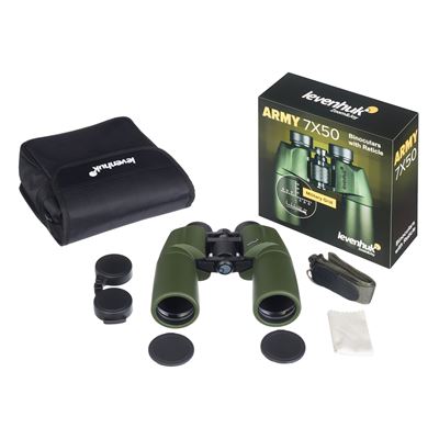 Ďalekohľad 7x50 ARMY s hľadáčikom ZELENÝ
